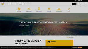 Latest aa.co.za screenshot