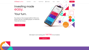 Latest easyequities.co.za screenshot
