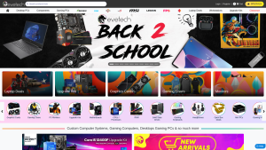 Latest evetech.co.za screenshot