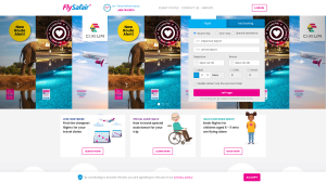 Latest flysafair.co.za screenshot