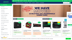 Latest geewiz.co.za screenshot