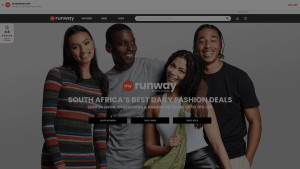 Latest myrunway.co.za screenshot