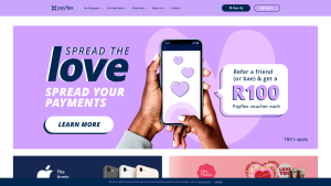 Latest payflex.co.za screenshot