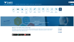 Latest sarsefiling.co.za screenshot