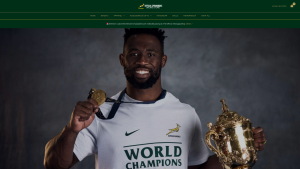 Latest sarugbyshop.co.za screenshot