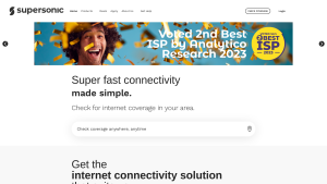 Latest supersonic.co.za screenshot