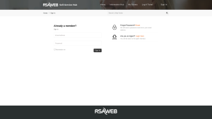 Latest support.rsaweb.co.za screenshot